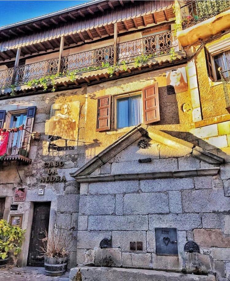 Casa Rural Cabo La Aldea Mogarraz Eksteriør billede